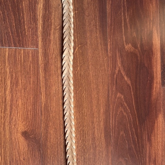 J CREW Braided Leather Belt Size XS/S - Picture 8 of 9